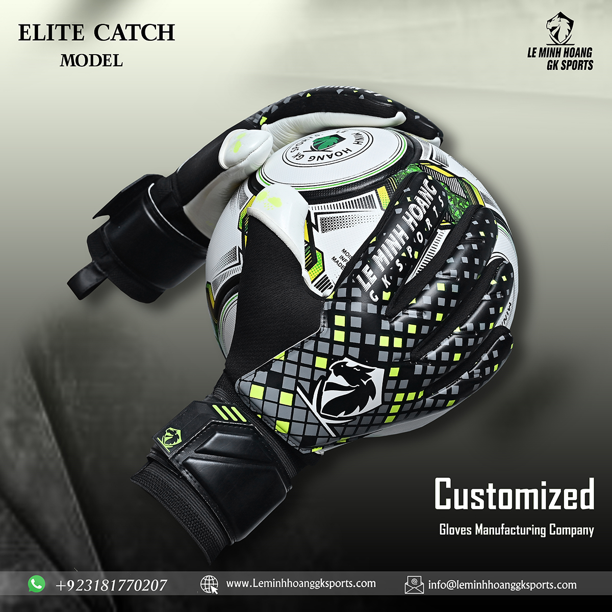 Flite Catch Goalkeeper Gloves - Image 2